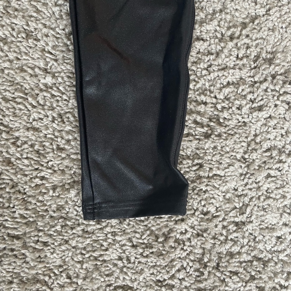 SPANX Metallic Faux Leather Leggings - Picture 5 of 5